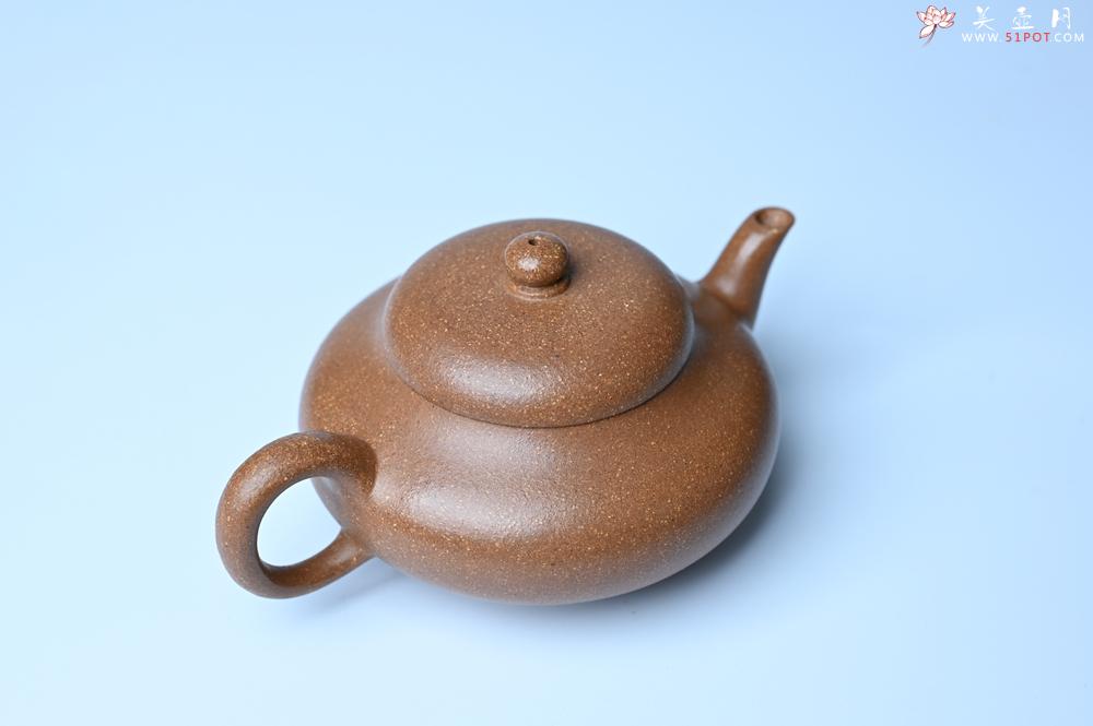 紫砂壶图片：美壶特惠 特好老段泥精致合欢壶 茶人醉爱 - 紫砂壶之家紫砂壶网